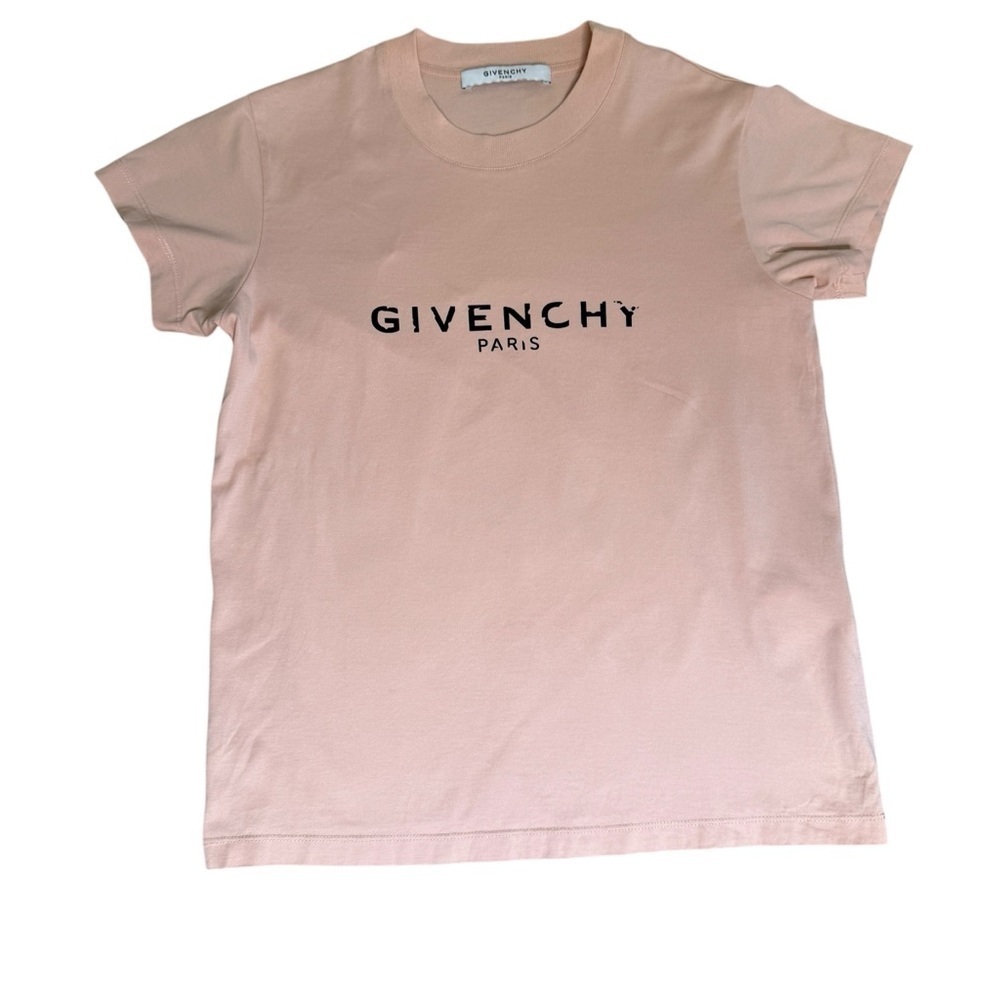 Givenchy Authentic Pink Short Sleeve Tee Sz XS